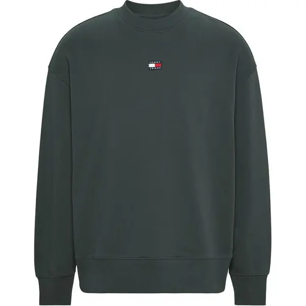 Image of Tommy Jeans Badge Sweatshirt - Grey XS