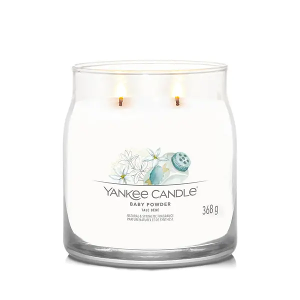 Image of Yankee Candle Baby Powder Scented Candle 368g