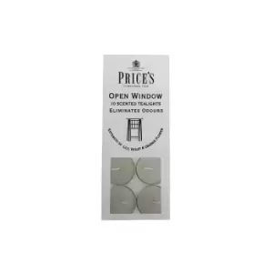 Image of Price's - Prices Fresh Air Open Window Tealights Pack Of 10
