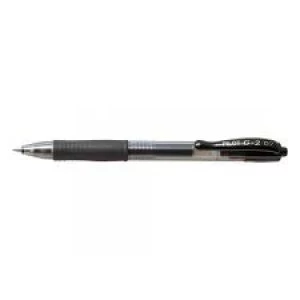 Image of Pentel Energel XM Retractable Pen 0.7mm Tip Black Ref BL7724-A Pack 24