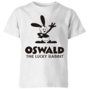 Image of Disney Oswald The Lucky Rabbit Kids T-Shirt - White - 3-4 Years