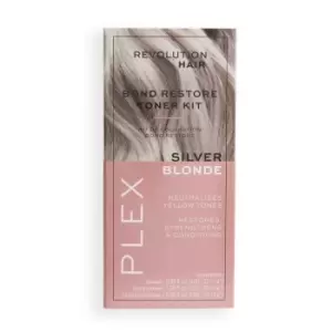 Image of Revolution Haircare Plex Bond Restore Toner Kit Silver