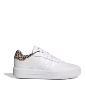 Image of adidas Court Platform Trainers - White