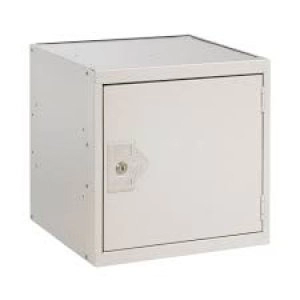 Image of One Compartment Cube Locker D380mm Light Grey Door MC00092