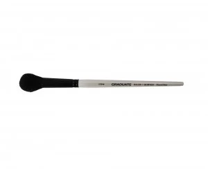 Image of Daler Rowney Graduate Brush Black Goat Round Mop Three Quarter