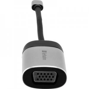 Image of Verbatim USB-C Adapter [1x USB-C plug - 1x VGA socket] 49145