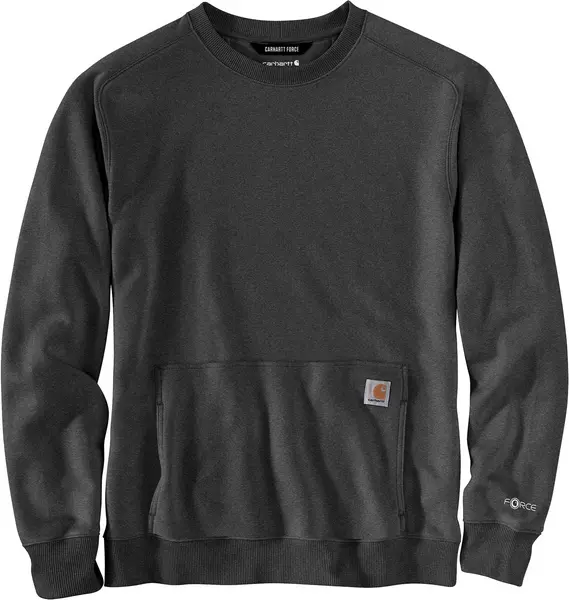 Image of Carhartt Lightweight Crewneck Pullover, grey, Size M
