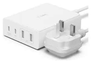 Image of Belkin 108W Power Delivery GaN Desktop Charger - White