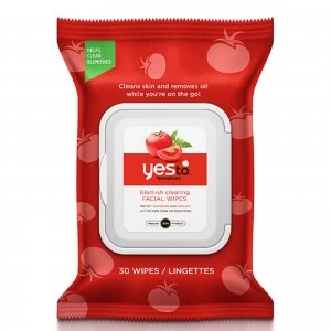 Image of yes to Tomatoes Blemish Clearing Facial Wipes (Pack of 30)