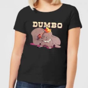 Image of Dumbo Timothy's Trombone Womens T-Shirt - Black - S