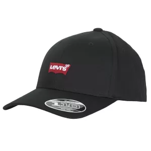 Image of Levis Mid Batwing Flexfit Baseball Cap - Black
