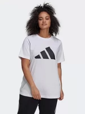 Image of adidas Sportswear Future Icons T-Shirt (plus Size), Black, Size 2X, Women