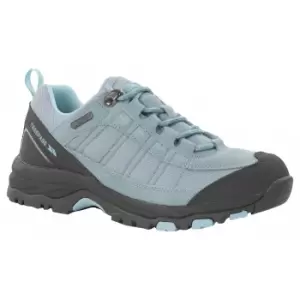 Image of Trespass Womens/Ladies Scree Lace Up Technical Walking Shoes (4 UK) (Sea Blue)