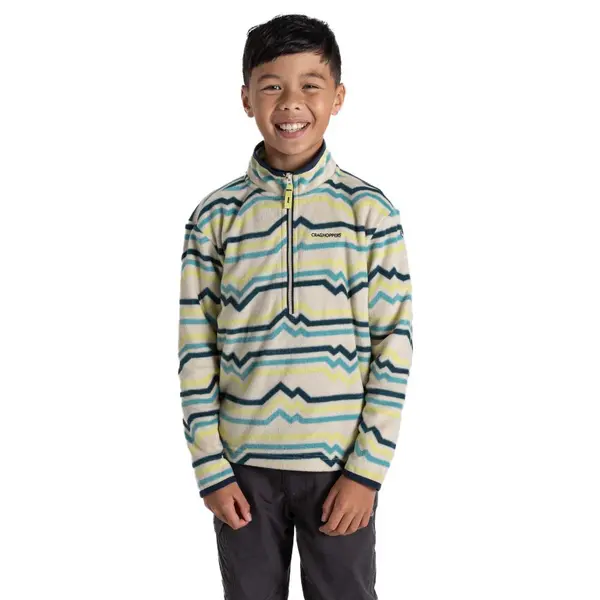 Image of Craghoppers Boys Bachas Half Zip Fleece Jacket 13 years - Chest 32.5' (83cm)