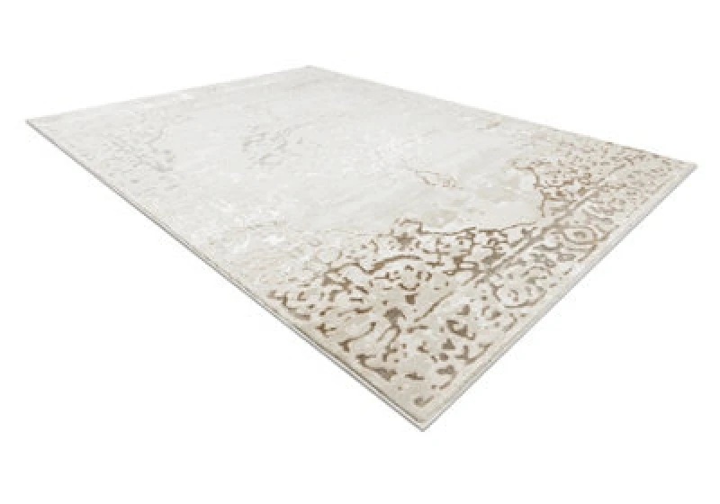 Image of RugsX Carpet Allure 1961 Ornament, Frame - Structural, Stylish, Glamour Cream / Gold 160X220 Cm