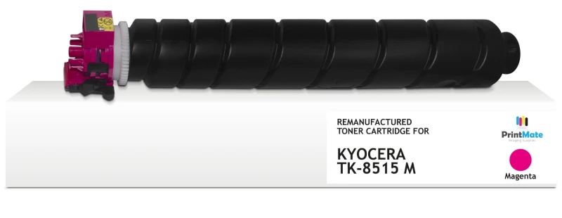 Image of PrintMate KYOCERA TK-8515M. remanufactured toner. Magenta 20000p