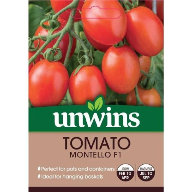 Image of Unwins Tomato (Cherry Plum) Montello F1