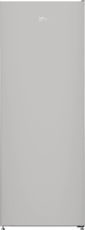 Image of Beko FNE4545S 146cm Small Frost Free Upright Freezer - Silver - E Rated