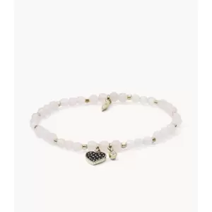 Image of Fossil Womens Georgia Rose Quartz Bracelet - Pink