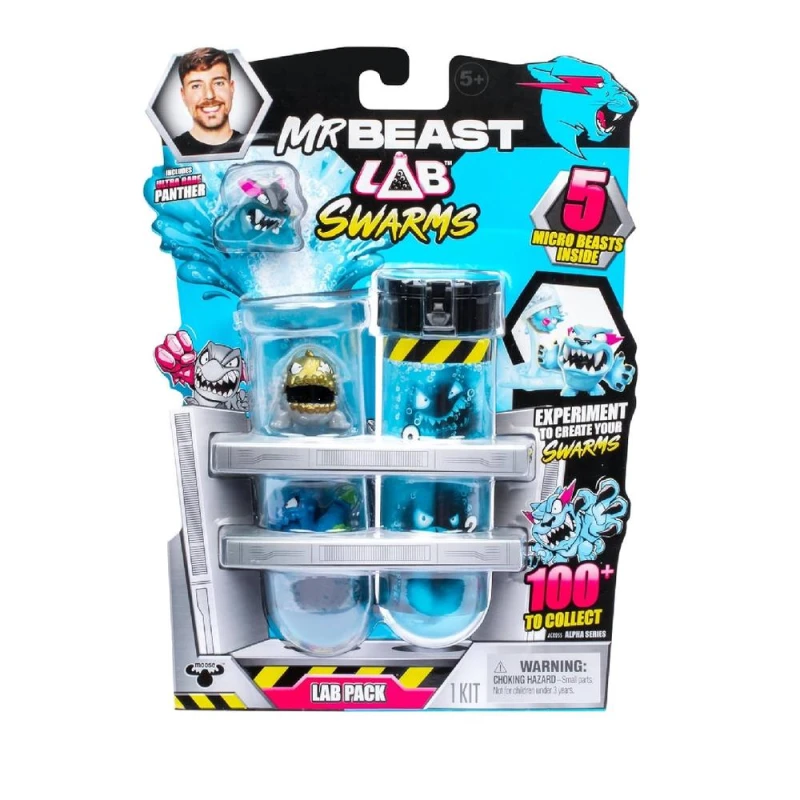 Image of Click Distribution Beast Lab Swarms Lab 5 Pack Small Toy Figures One Size None 98853490000