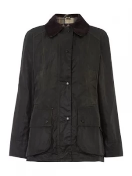 Image of Barbour Beadnell waxed jacket Sage