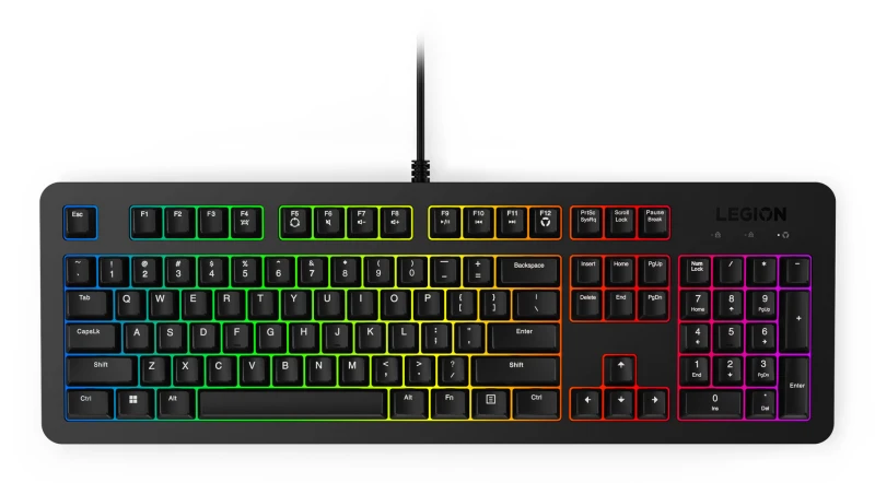 Image of Lenovo K310 keyboard Gaming USB US English Black