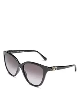 Image of Salvatore Ferragamo Cat Eye Sunglasses, 57mm