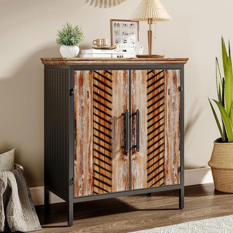 Image of Kabinet UK Classic Wooden Storage Cabinet Console Cabinet Oak unisex One size