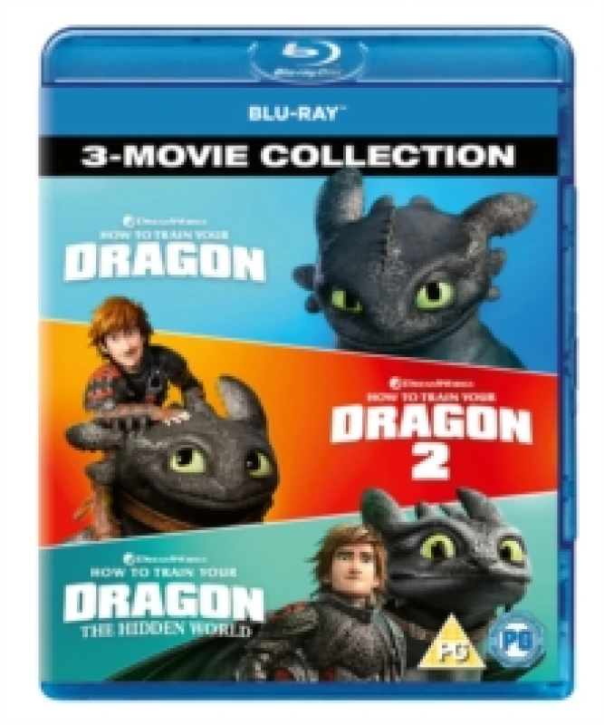 Image of How to Train Your Dragon: 3-movie Collection Bluray 5060952899461