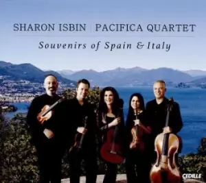 Image of Sharon Isbin/Pacifica Quartet Souvenirs of Spain & Italy by Mario Castelnuovo-Tedesco CD Album