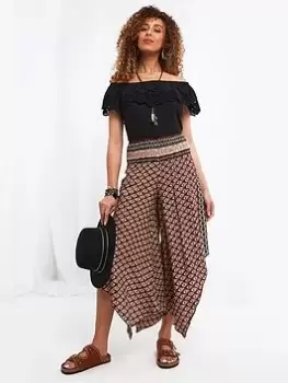 Image of Joe Browns Beach Babe Trousers Multi, Size 12, Women