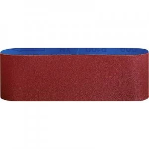 Image of Bosch Accessories 2608606078 Sandpaper belt set Grit size 60, 80, 100 (L x W) 533mm x 75mm 3 pcs
