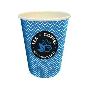 Image of Cup 8oz Hot Drink Blue Pack of 50 NU903005 NC58482