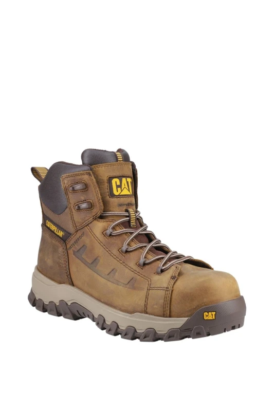 Image of Caterpillar Threshold Rebound Safety Boot Brown male 9 (43)