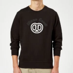 Image of Oktoberfest Wiesn Gaudi Sweatshirt - Black - 5XL