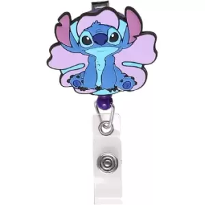 Image of Disney Lilo & Stitch Blue & purple Badge Reel VL700368L