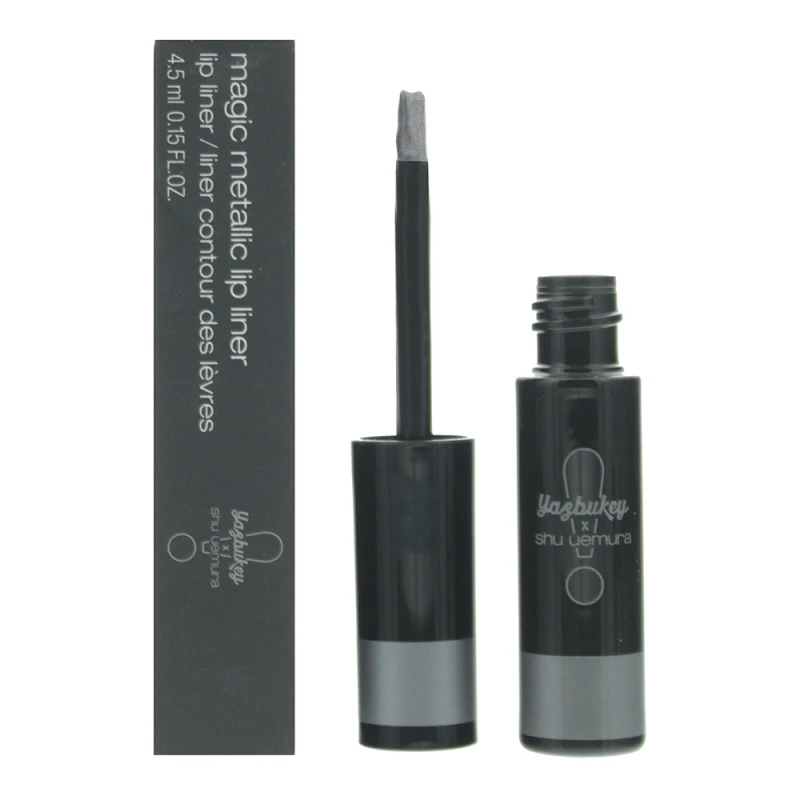 Image of Shu Uemura Magic Metallic Yazbukey Gun Metal Bang Lip Liner 4.5ml