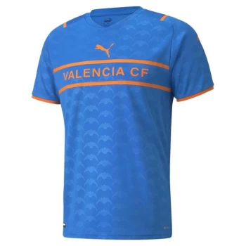 Image of Puma Valencia Third Shirt 2021 2022 - Blue/Orange