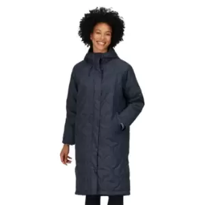 Image of Regatta Jovie Quilted Coat - Blue