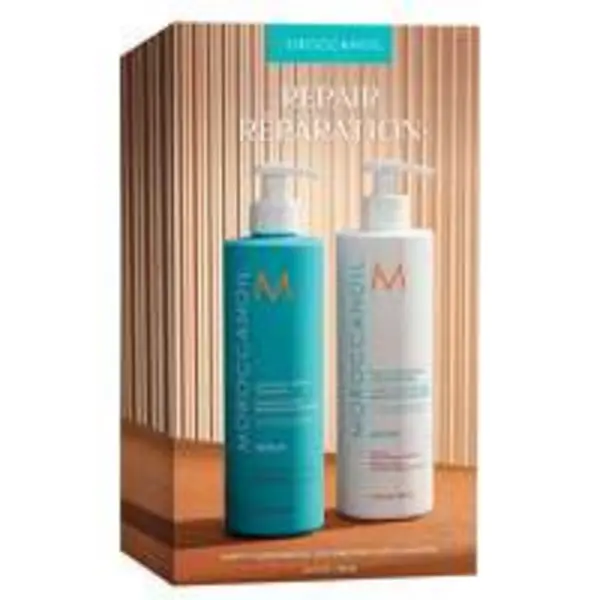 Image of Moroccanoil Gifts and Sets Moisture Repair Shampoo and Conditioner 500ml Duo