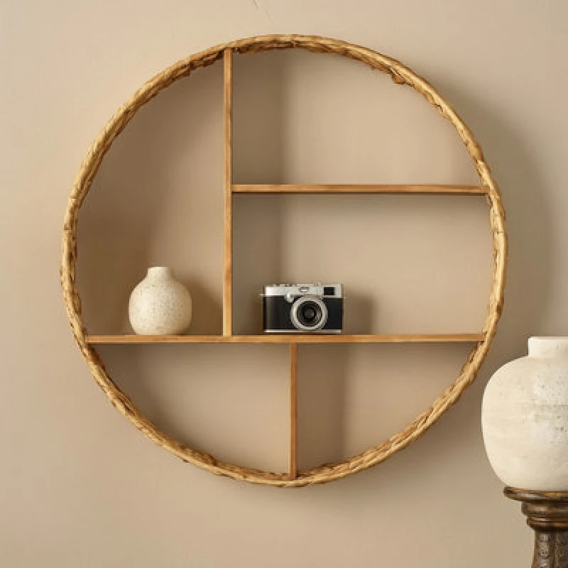 Image of Premier Housewares Arles Wall Shelf Natural