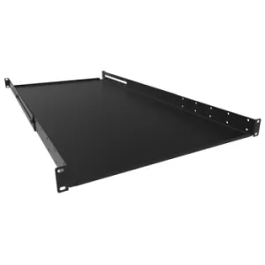 Image of Hammond ADSU2536BK 1U Depth Adj Shelf 635mm-914mm Solid Black