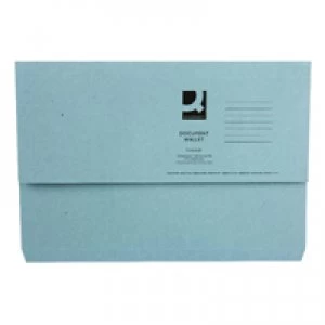 Image of Nice Price White Box Blue Document Wallet Pack of 50 45913EAST