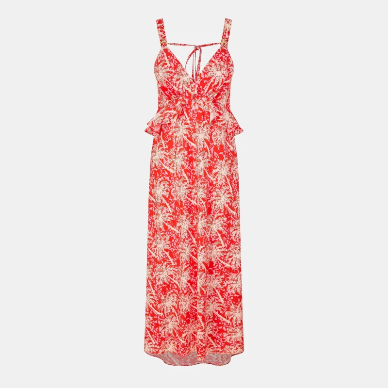 Image of Biba Womens Sun Shift Dress Palmtree female 8 (XS)