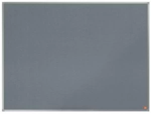 Image of Value Noticeboard Grey Felt 1200x900mm