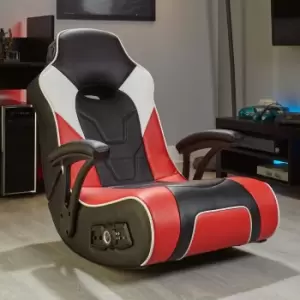 Image of X Rocker G-force Sport 2.1 Stereo Audio Gaming Chair With Subwoofer - Red