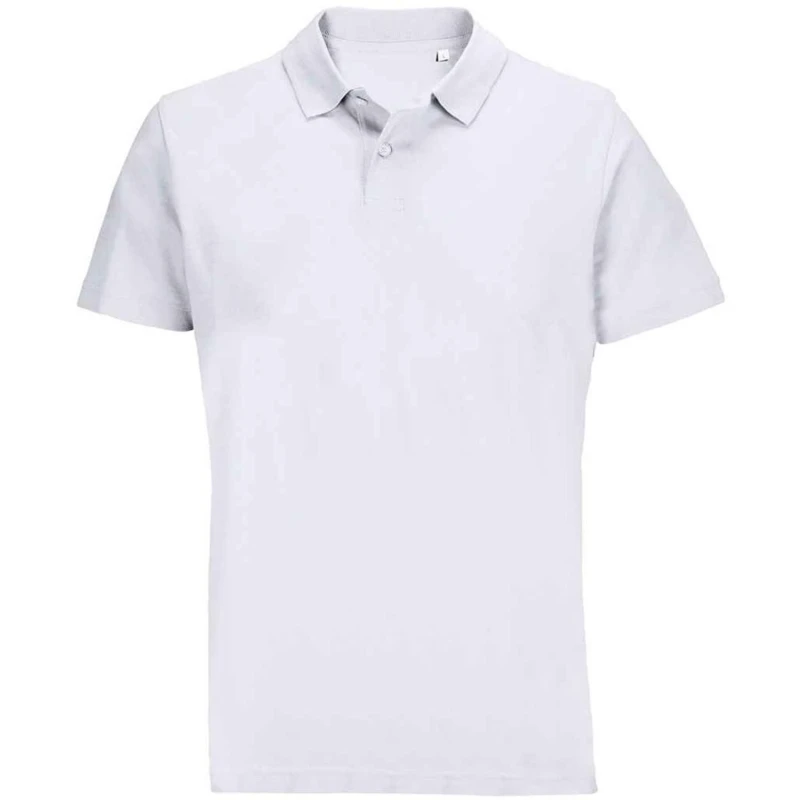 Image of SOL'S Pulse Pique Polo Shirt in White Size: Small White Unisex S