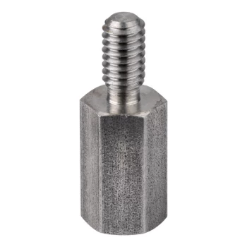 Image of R-TECH 524399 Hex Threaded M-F A2 St/St Pillar 7mm A/F M4 12mm - Pk 25