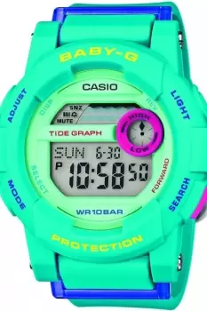 Image of Ladies Casio Baby-G Alarm Chronograph Watch BGD-180FB-2ER