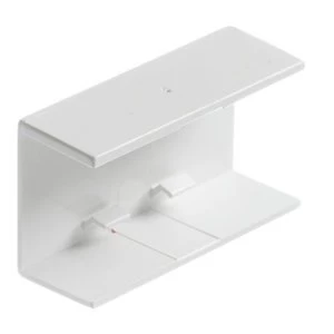 Image of MK White 16mm Trunking coupler